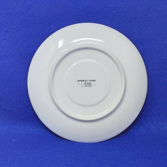 Saucer Imperial by W Dalton "Whitney" 5671 Pattern Fine China 6.25" - Picture 3 of 6
